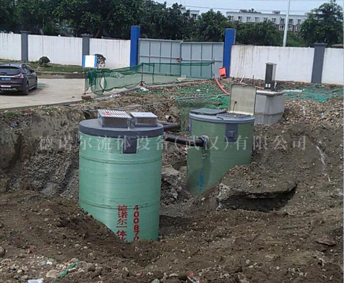 玻璃鋼一體化污水提升泵站